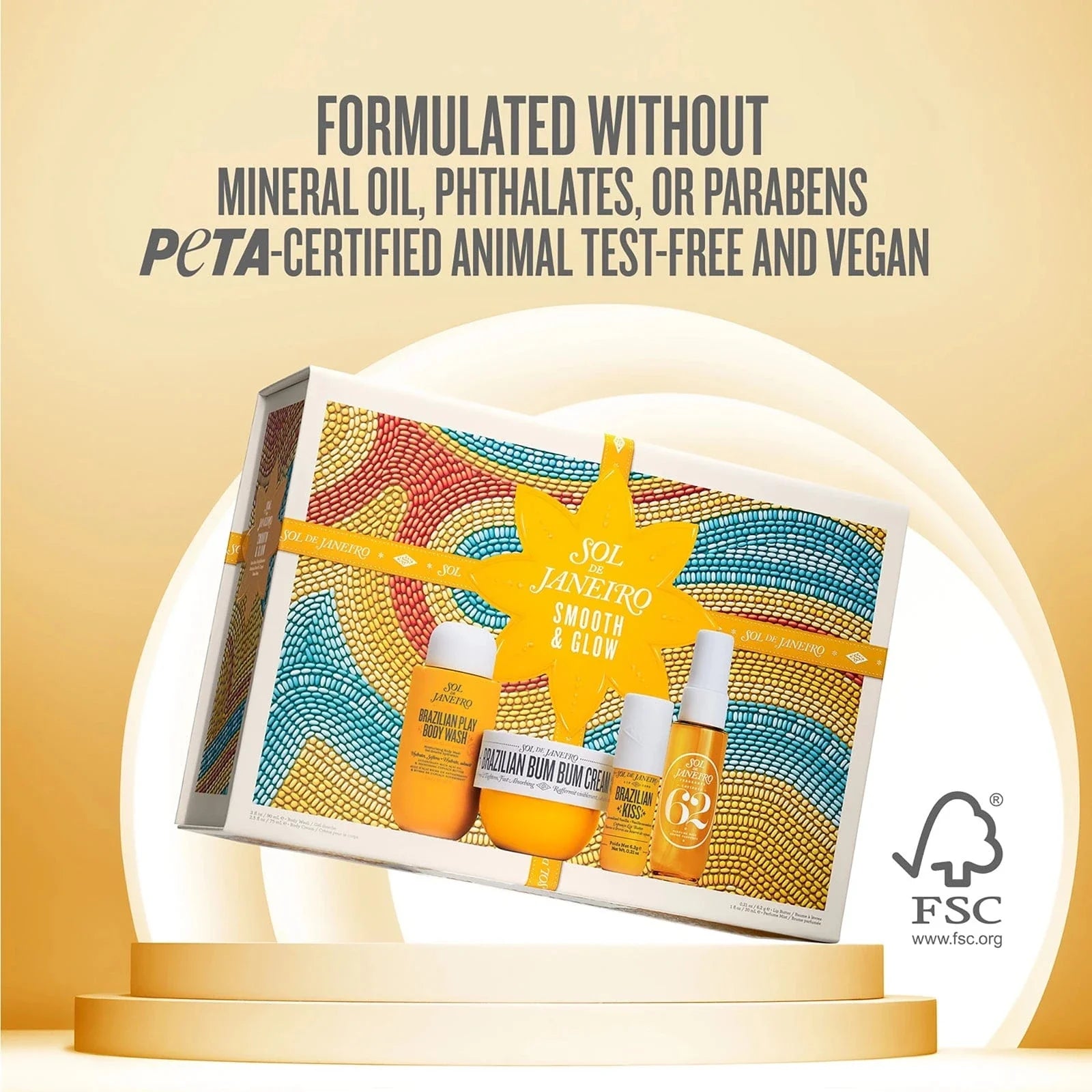 Smooth and Glow Bum Bum Body Routine Set