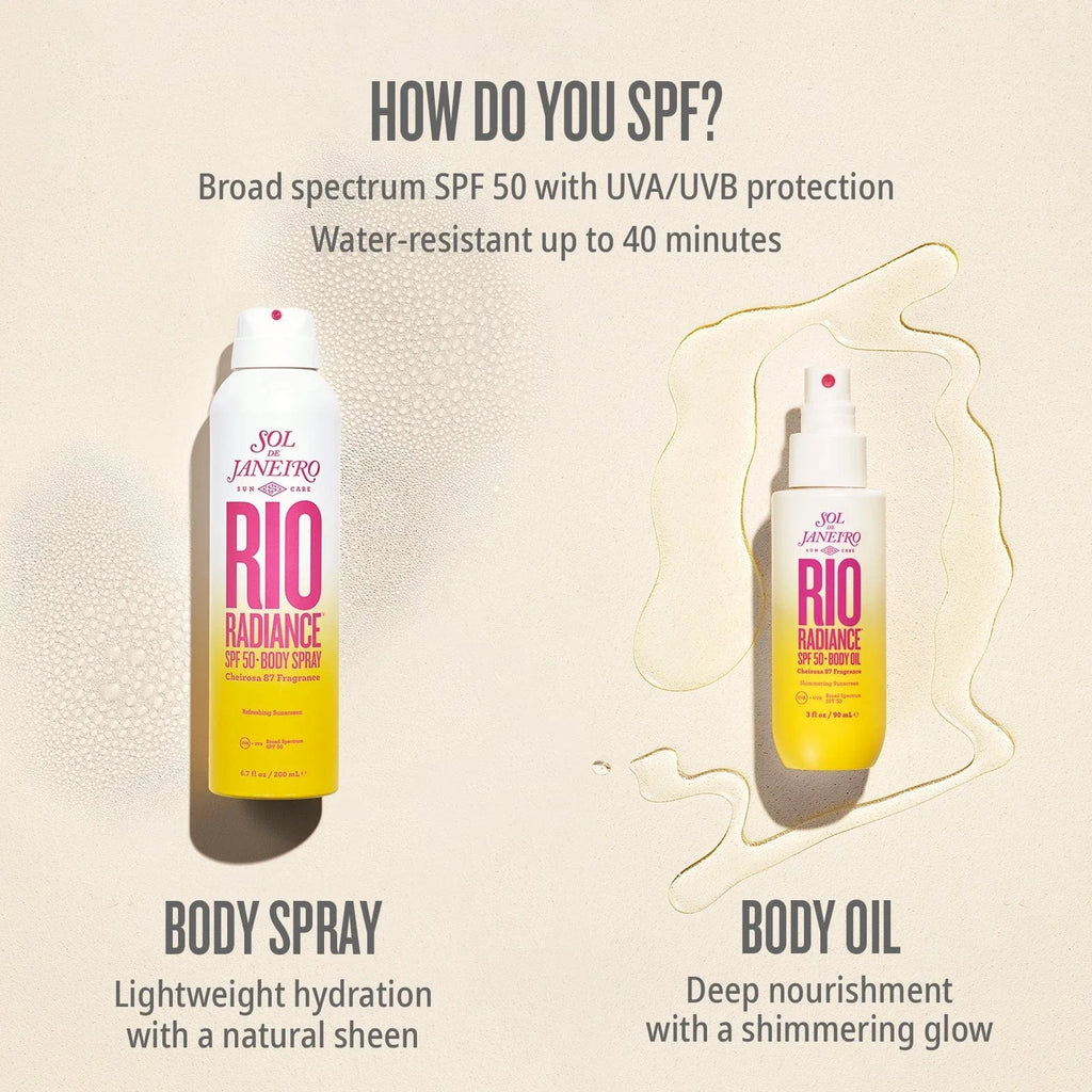 Rio Radiance™ SPF 50 Body Oil | Seasonal Exclusive