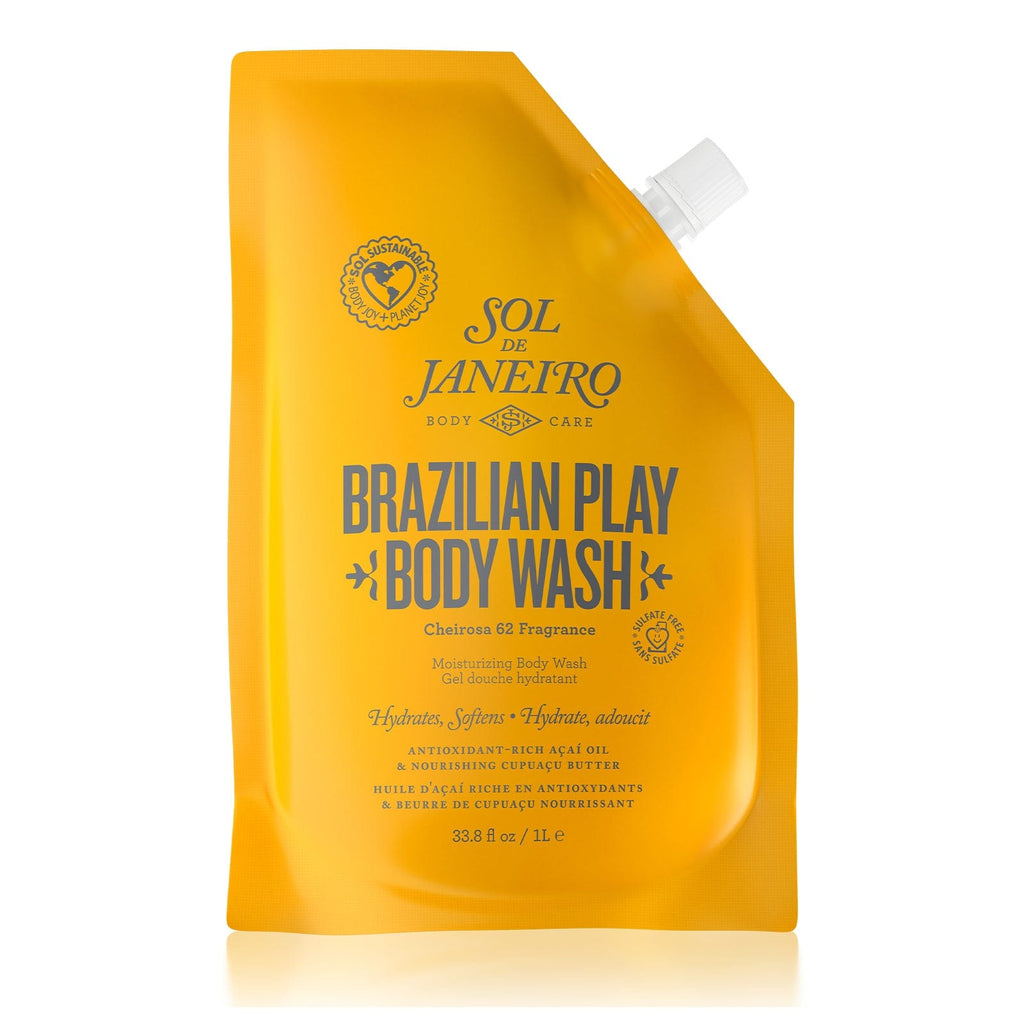 Brazilian Play Moisturizing Shower Cream-Gel 1 Liter
